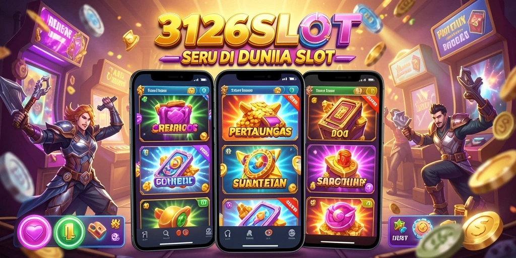 Screenshot gameplay 3126SLOT menunjukkan pertarungan yang seru dan mendebarkan.