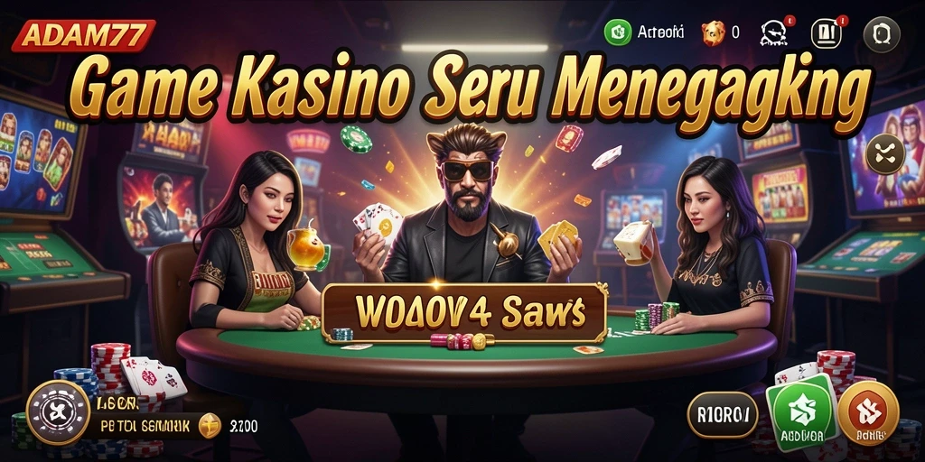 Tampilan gameplay seru dari ADAM77 yang penuh aksi.