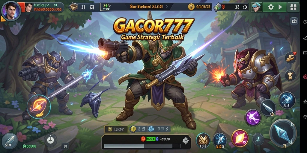 Tampilan gameplay GACOR777 yang menegangkan dan strategis.