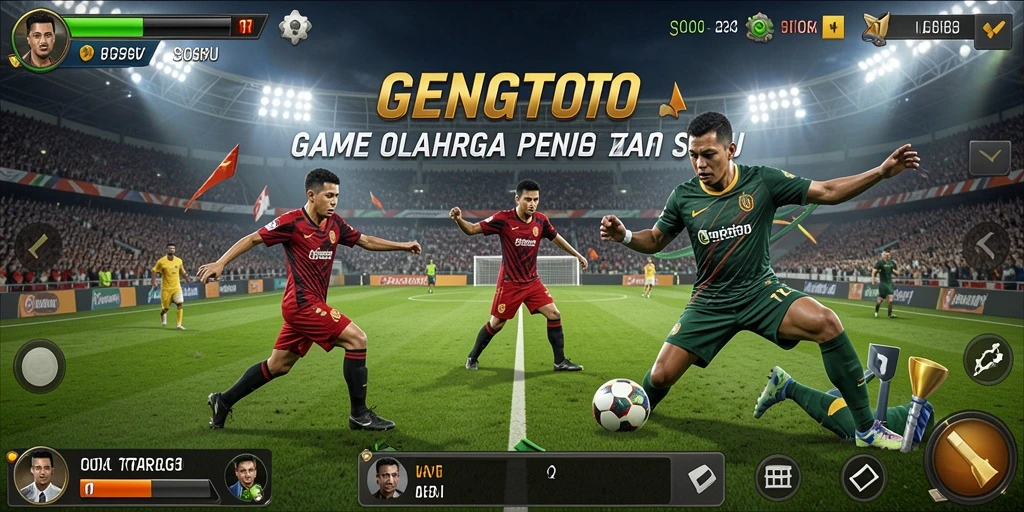Tampilan dinamis dari gameplay GENGTOTO dalam olahraga yang seru.