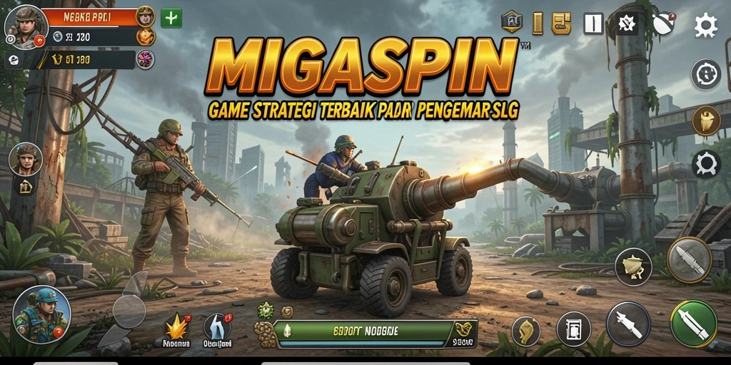 Screenshot menampilkan aksi strategis dalam MIGASPIN.