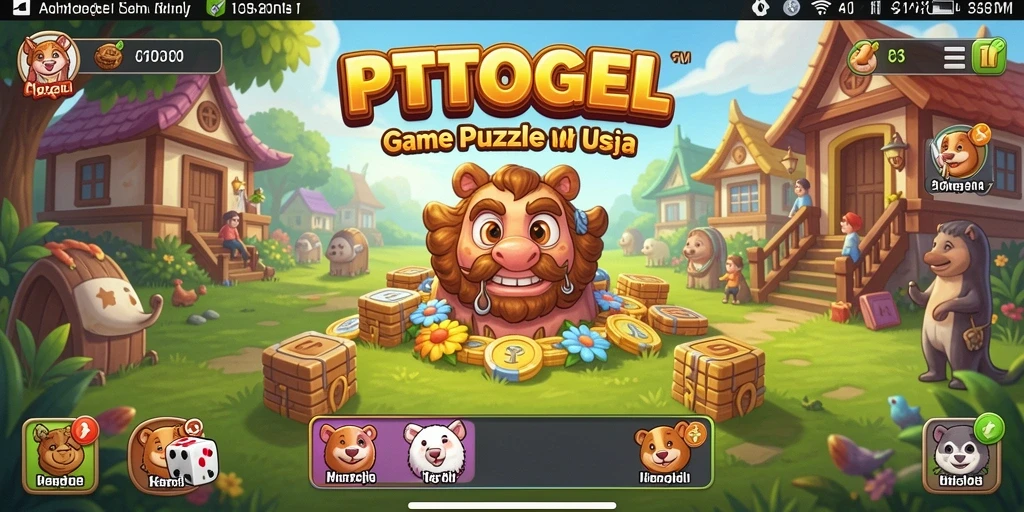 Tampilan gameplay PTTOGEL yang menarik dan penuh tantangan.